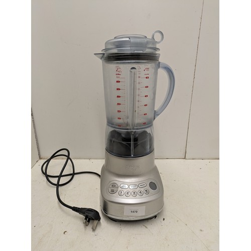 1470 - A Sage Model SBL620 SIL Fresh and Furious 1200w blender - Working