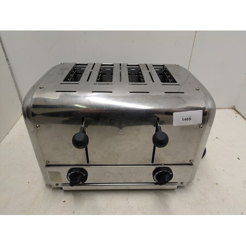 1469 - A Dualit Model DCP4 4 Slice Catering Toaster - Working