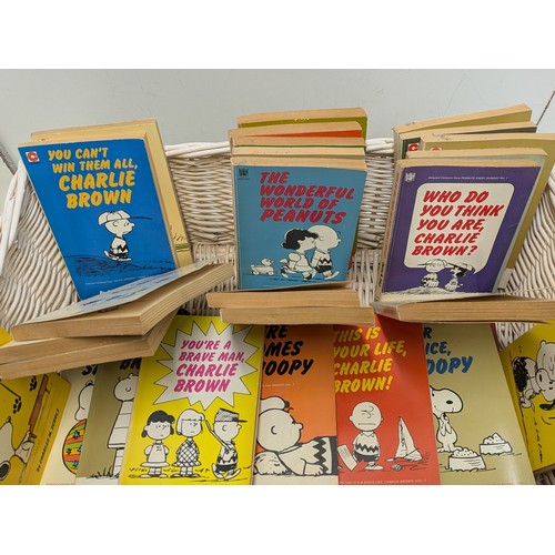 1006 - A Selection of Various Charlie Brown and Snoopy books - 1960s & 70s