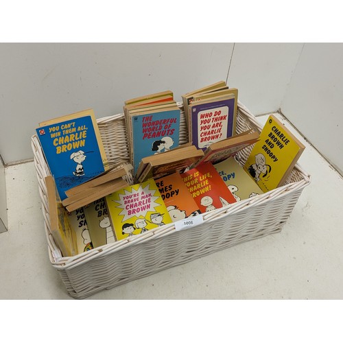 1006 - A Selection of Various Charlie Brown and Snoopy books - 1960s & 70s