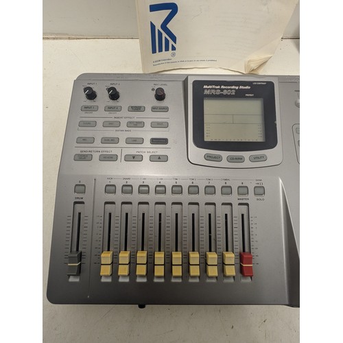 1479 - A Zoom Model MRS-802 Multitask Recording Studio With Power Supply and manual