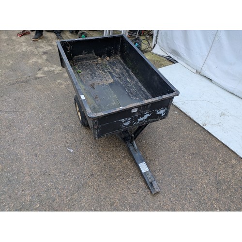 226 - A Full Steel approx 4ft Trailer