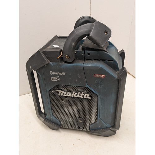 1720 - A Makita MR007G Bluetooth Radio - Fire Damaged