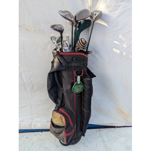 242 - A Selection of 8 Golf Clubs including a Variety of Yonex Clubs