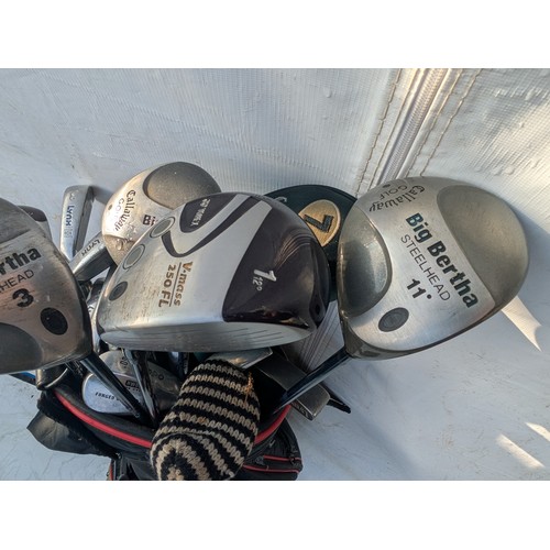 242 - A Selection of 8 Golf Clubs including a Variety of Yonex Clubs