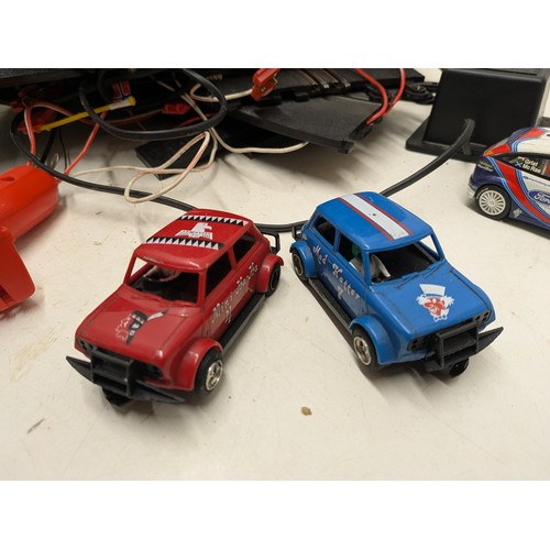 2096 - A Selection of Scalextric Track and Cars