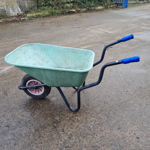 272 - A Plastic Tubbed wheelbarrow