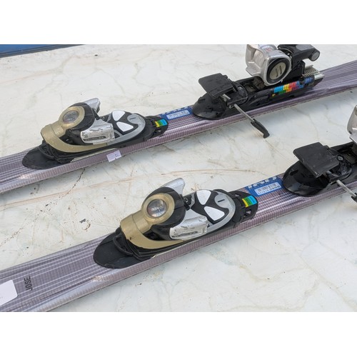 262 - A Pair of Salomon Street Racer Skis