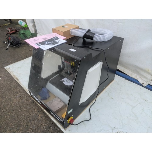 1717 - A Trend CNC Mini Plus Router - Advised to be fully working and only used once.  Complete with manual... 