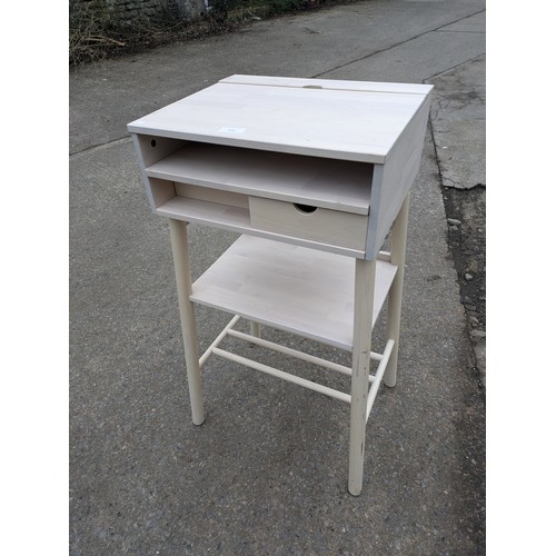 414 - A Modern Tall Pine Drawing Desk