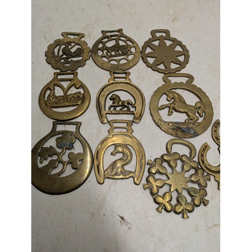 890 - A Selection of Vintage Horse Brasses