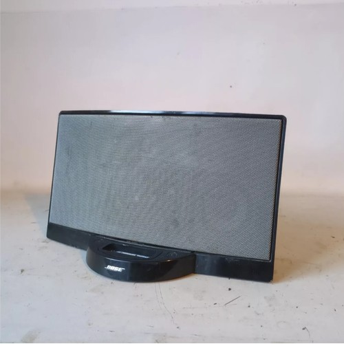 1236 - A Bose Sound Dock iPhone/iPod speaker in black and Silver