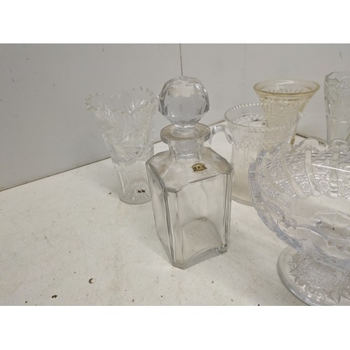 1818 - A large selection of glass and Crystal Wares