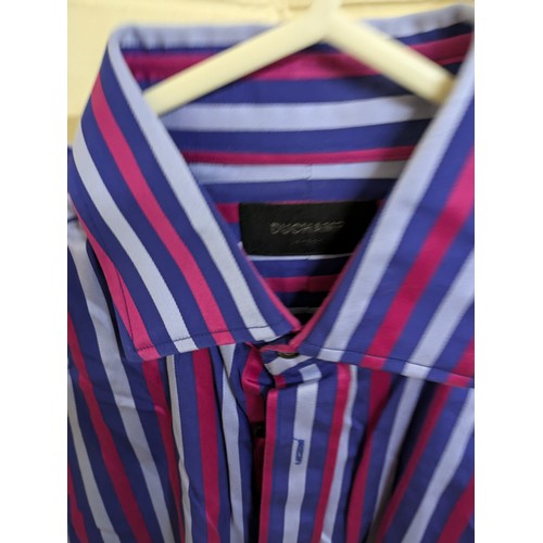 1845 - A new with Tags Duchamp London Striped Shirt