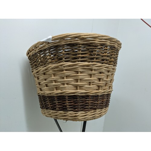 1887 - A Wicker Bicycle Basket