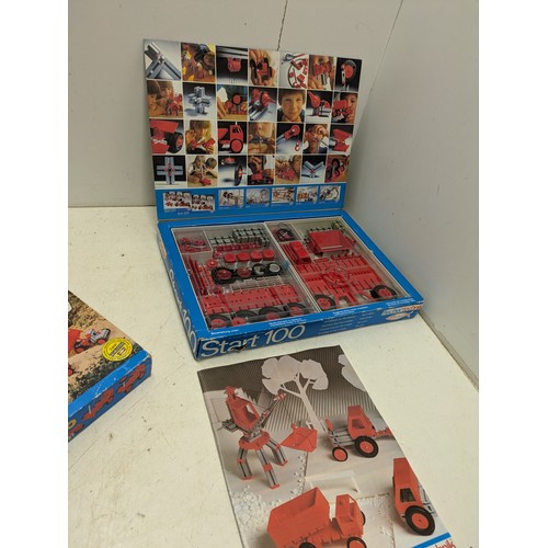 1956 - 3 Sets of Fischer Trchnik Construction Sets