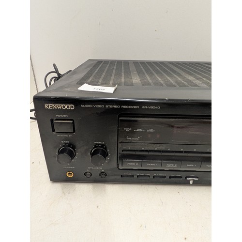 1505 - A Kenwood model kr-v8040 av receiver