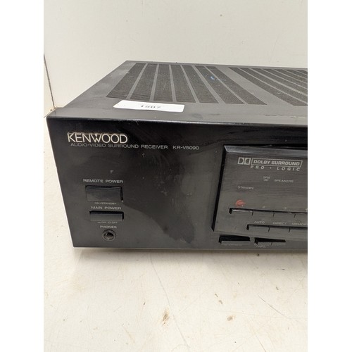 1507 - A kenwood model kr-v5090 av receiver