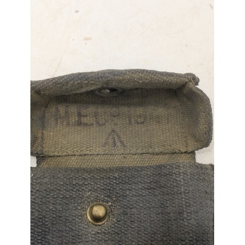 1082 - A Circa World War 2 Pistol Holster and Ammunition Pouch