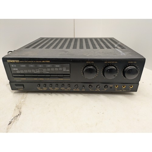 1240 - Audio 2000S Model Akj-7000 Digital Karaoke Machine/Av Amplifier