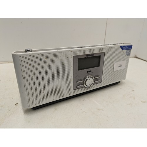 1242 - A sharp model fv-db1e dab radio