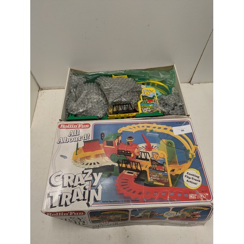 1522 - A DY Toy Rollin' Fun Crazy Train Set In Original Box