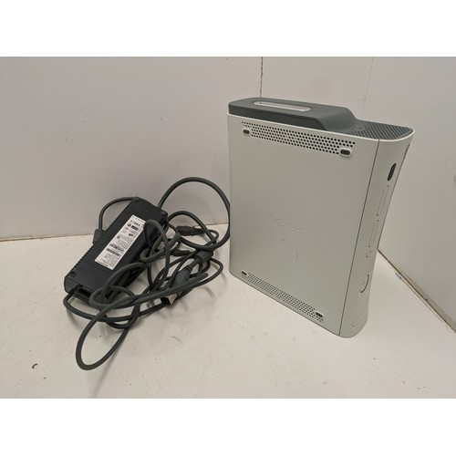 1523 - A first generation Xbox 360 console with cables