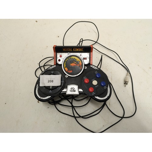 1526 - A Mortal Kombat Plug And Play TV Game By Midway Electronics