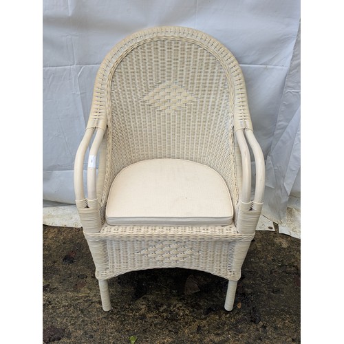 489 - A hayes Philippa cane chair - originally sold for £200