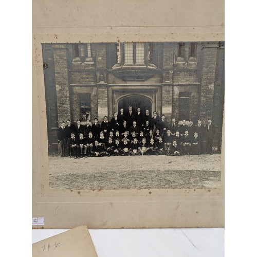 61 - A selection of photos of Circa World War I and later riddle's house --- boys