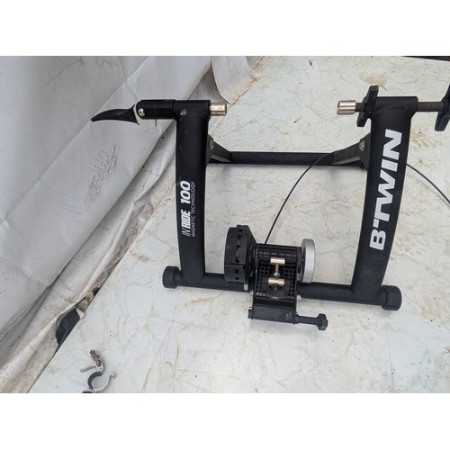 4 - A BTWin at home cycle machine dock