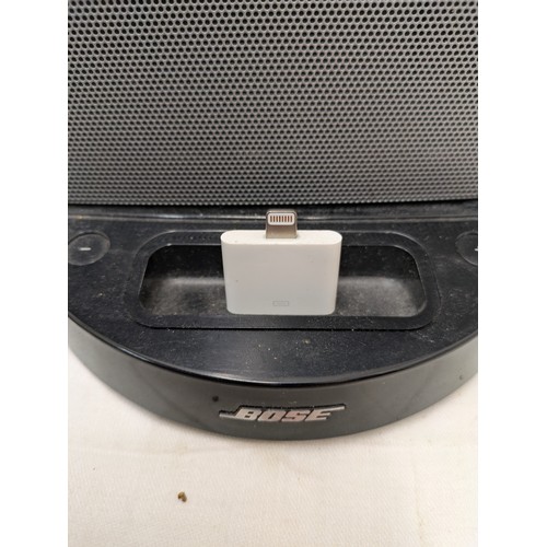 1251 - A Bose Sound Dock Series 2 with remote and adapter