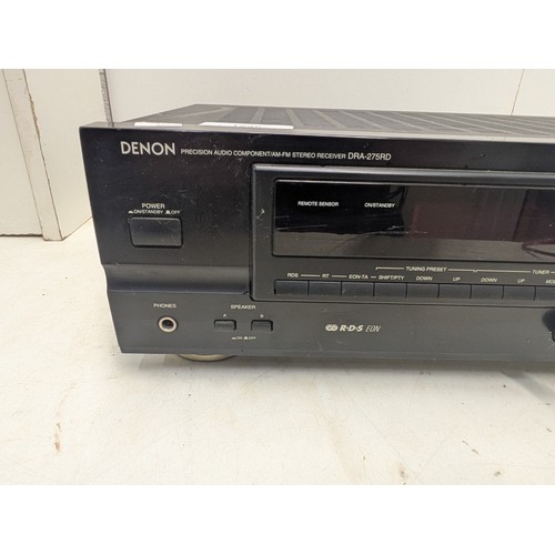 1230 - A Denon Model DRA-275RD Stereo Receiver