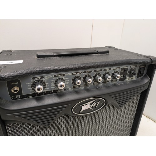 1207 - A Peavey Vypyr 15w modeling guitar amplifier