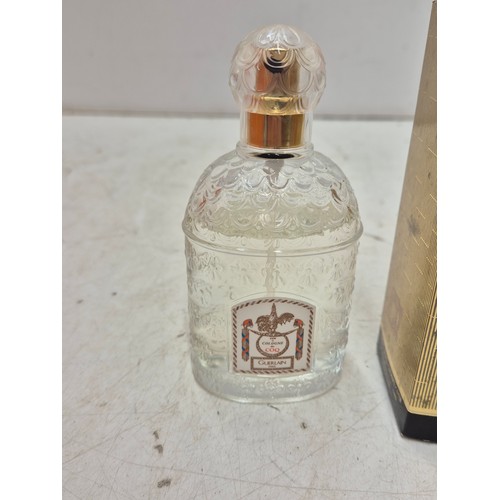 844 - A 100ml part used bottle of Guerlian Du Coq Eau De Parfum in original box