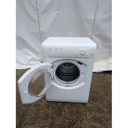 423 - A Hotpoint 8kg model tvhm 80 tumble dryer - working