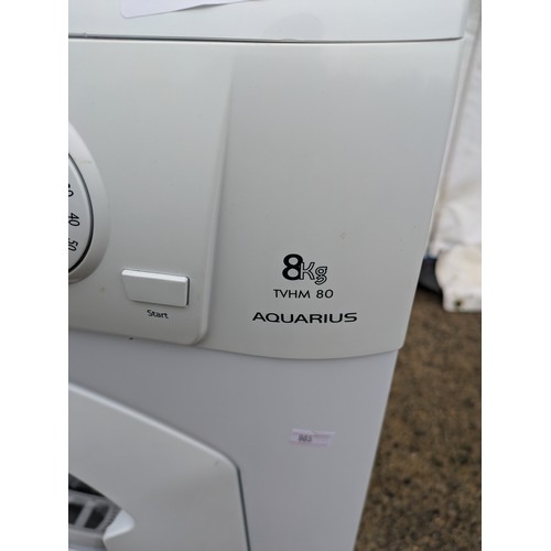 423 - A Hotpoint 8kg model tvhm 80 tumble dryer - working