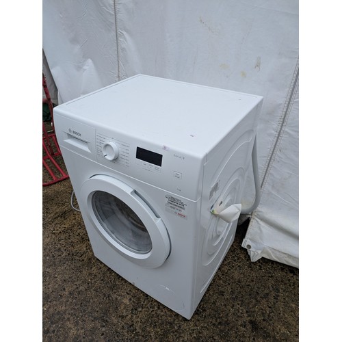 420 - A Bosch serie 2 7kg washing machine - working