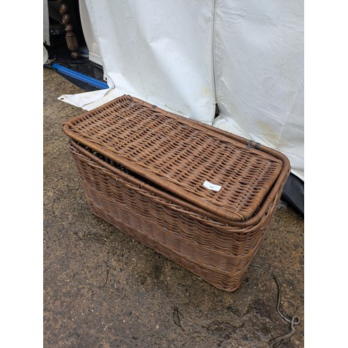 443 - A wicker storage basket