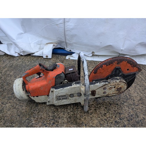 29 - Stihl  st350 petrol disc cutter