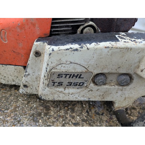 29 - Stihl  st350 petrol disc cutter