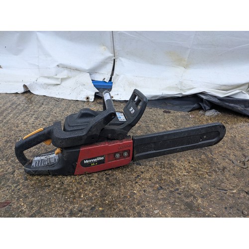 27 - A homelite csp3314 petrol chainsaw