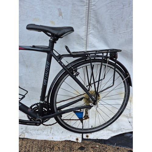 22 - A specialised tri-cross racing push bike bicycle