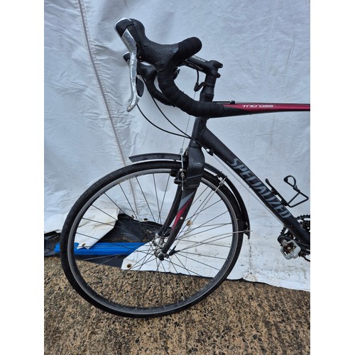 22 - A specialised tri-cross racing push bike bicycle