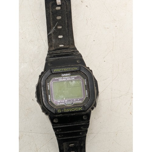 1929 - A retro casio gshock reference 5600b wristwatch