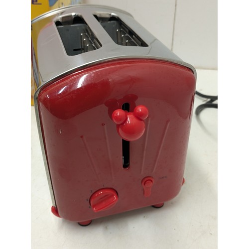 1280 - A Retro Ariete Official Disney 2 slot toaster in original box