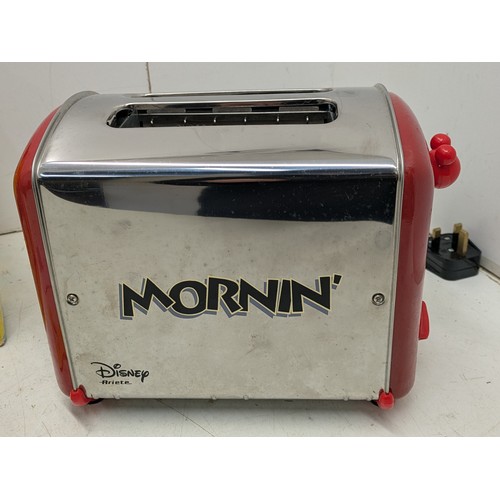 1280 - A Retro Ariete Official Disney 2 slot toaster in original box