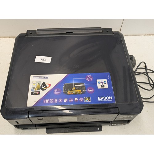 1285 - An Epson xp-600 printer and scanner - working