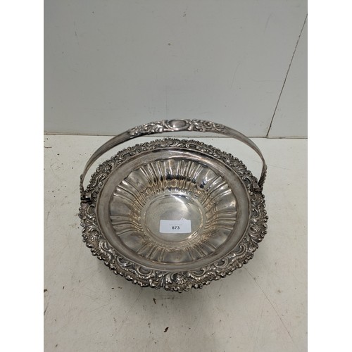 873 - An Antique silver plated Fruit/Sweet dish