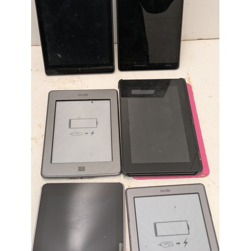 1292 - A Selection of Tablets Including Nexus and amazon